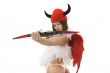 Sexual devil Kupedon with bow