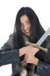 Sexy girl with sword