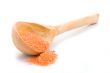 wooden spoon with sea salt