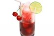 Cherry juice with ice