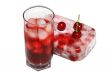 Cherry juice with ice