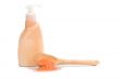 sea salt and liquid soap
