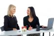 Business women advertises real estat