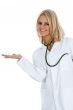 young doctor with stethoscope
