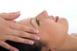 facial massage to the girl