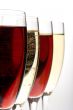 wine glasses macro
