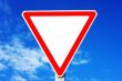 Triangle traffic sign