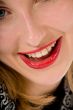 Smile of a beautiful young woman