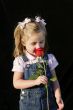 Small Girl with Rose