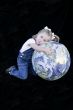 Three Year Old Girl with Earth