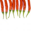 Fresh Ripe Cayenne Peppers