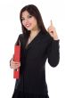 Business woman with folder