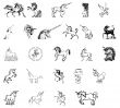 icons horses unicorns