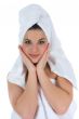 Beautiful girl with towel