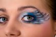 face-art butterfly paint