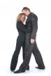 Young couple in black dress
