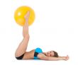 Girl practicing fitness
