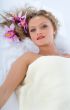 Attractive woman getting spa treatment