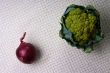 Lettuce green cauliflower