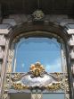 Bronze sculpture on the facade