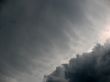  Thunderclouds. Front line