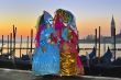 Venice Carnival masks in beautiful creative costumes