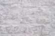 White rough brick wall background