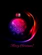 Christmas decoration stylized ball. Vector illustration. EPS10