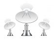 Vector illustration of antenna