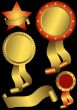 Set metallic awards