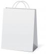 Vector shopping paper bags