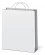 Vector shopping paper bags