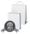 Vector shopping paper bags