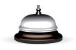 Vector realistic hotel bell 