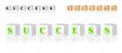 Children`s 3D alphabet cubes 