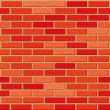 Red brick wall with noise textures. 
