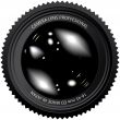 camera lens vector illustration 