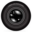 camera lens vector illustration 