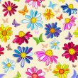 Effortless pink floral pattern