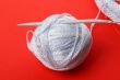 Ball of knitting lace