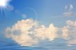 The solar sky