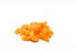 Single tangerine and segments