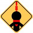 Suicide danger icon, Unfortunate love, depression sign Self-Dest
