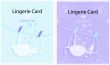 2 Wedding Lingerie card , poster, label, tag. Seria wedding them