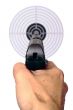 Gun and the target