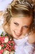 Bride with bouquet