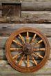 Spinning Wheel on the Wall