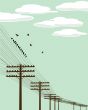 Flying birds