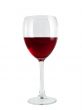 Red wine glass