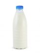 milk in plastic bottle